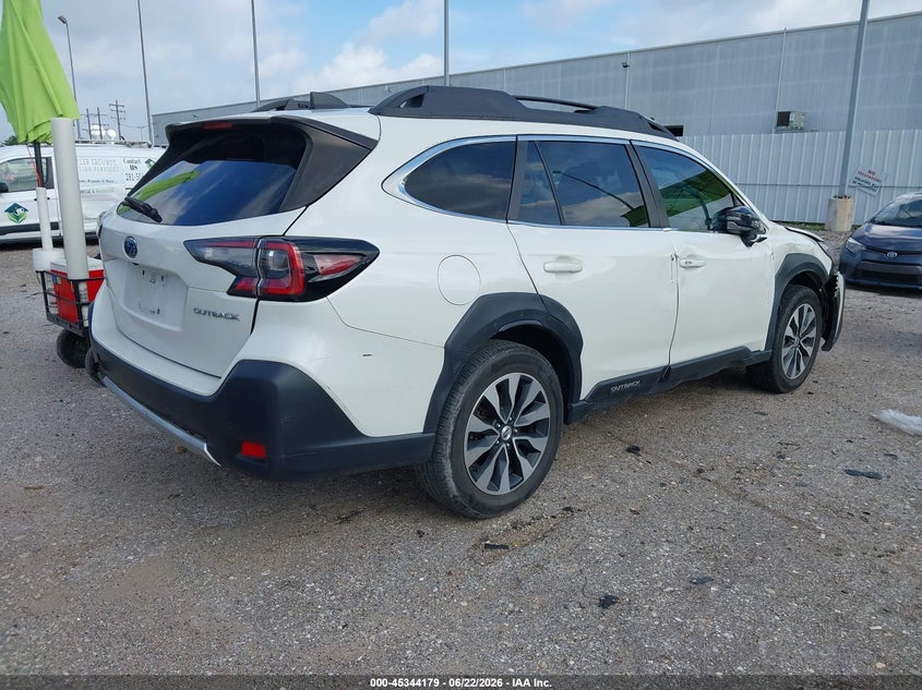 Vin: 4s4btanc9p3122949, lot: 45842115, subaru outback limited 20234