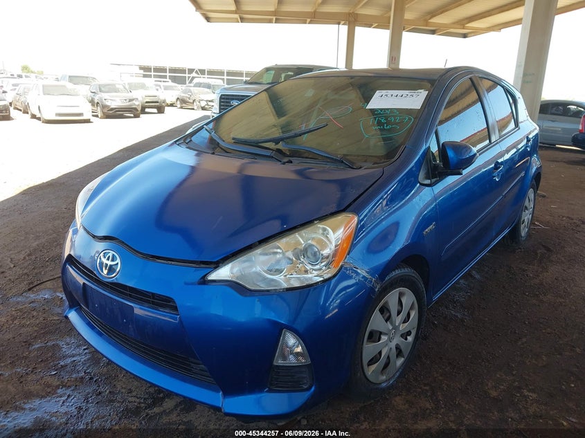 2013 Toyota Prius c, Звичайний знос, IAAI, VIN JTDKDTB30D1546092 — фото 2