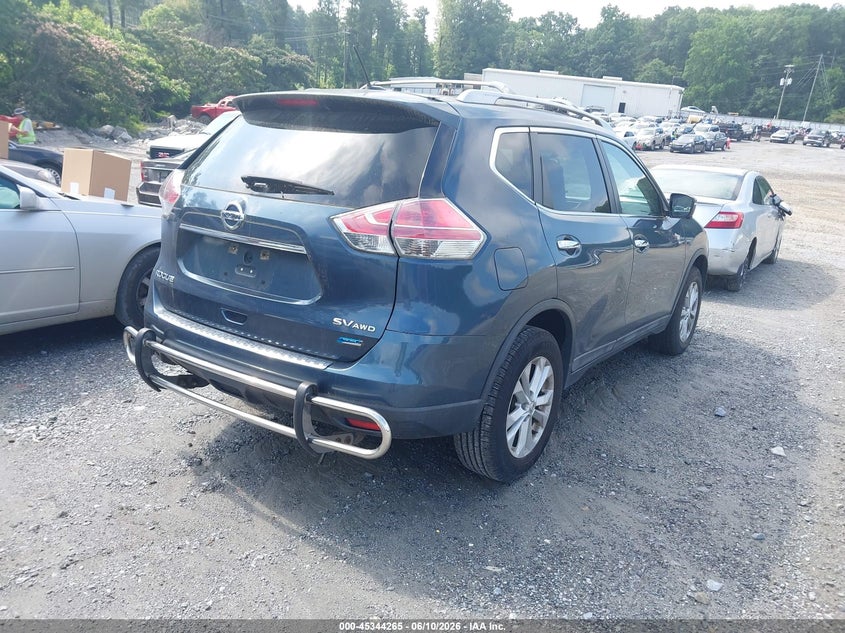 Vin: 5n1at2mv9ec857576, lot: 45842212, nissan rogue s/sl/sv 20144