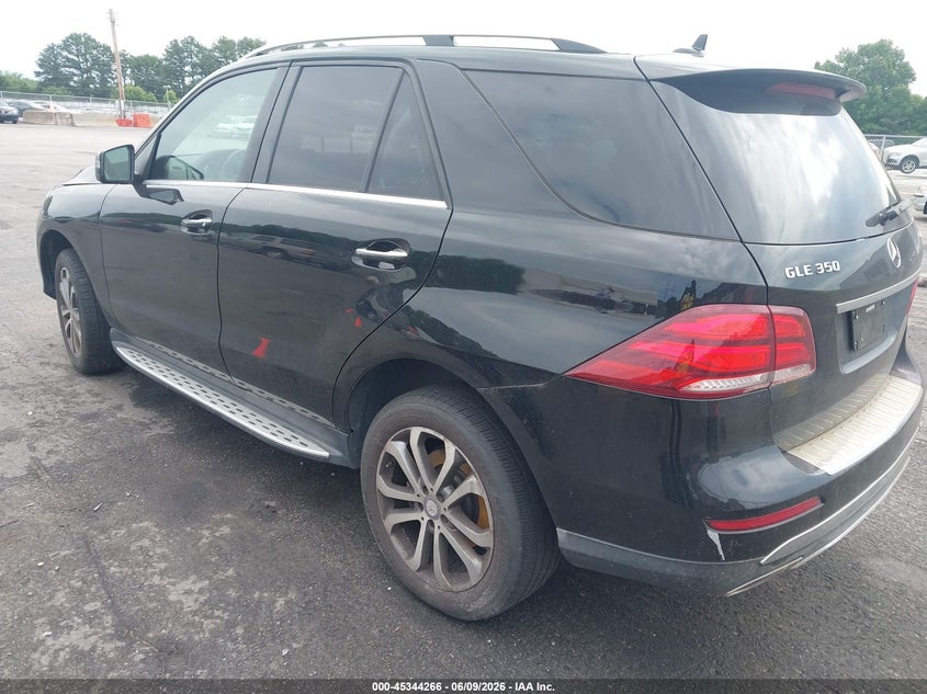 2016 MERCEDES-BENZ GLE 350 auction photo 3