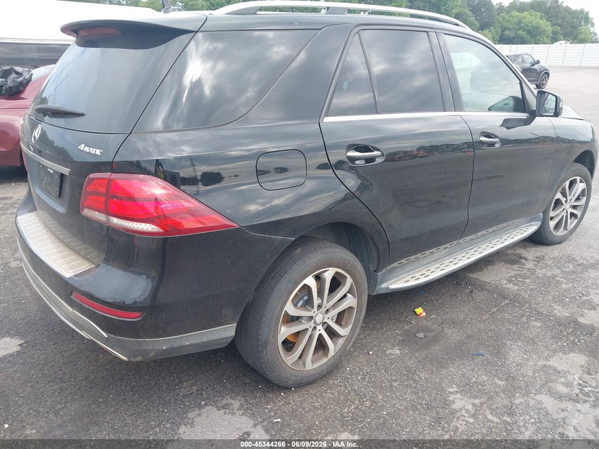 2016 MERCEDES-BENZ GLE 350 auction photo 4
