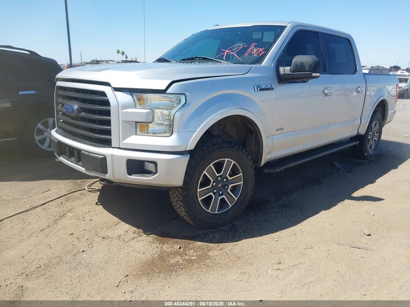 2016 Ford F-150, Normal Wear & Tear, IAAI, VIN 1FTEW1EP8GFB79637 — photo 2