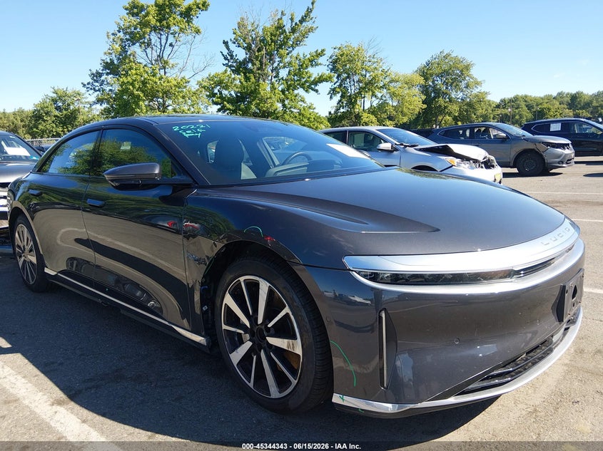 2023 Lucid Air Pure VIN: 50EA1PFA2PA009115 Lot: 45344343