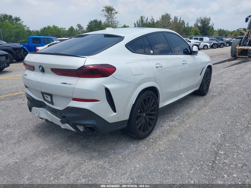 Vin: 5ux33ex06s9x68151, lot: 45842310, bmw x6 xdrive40i 20254