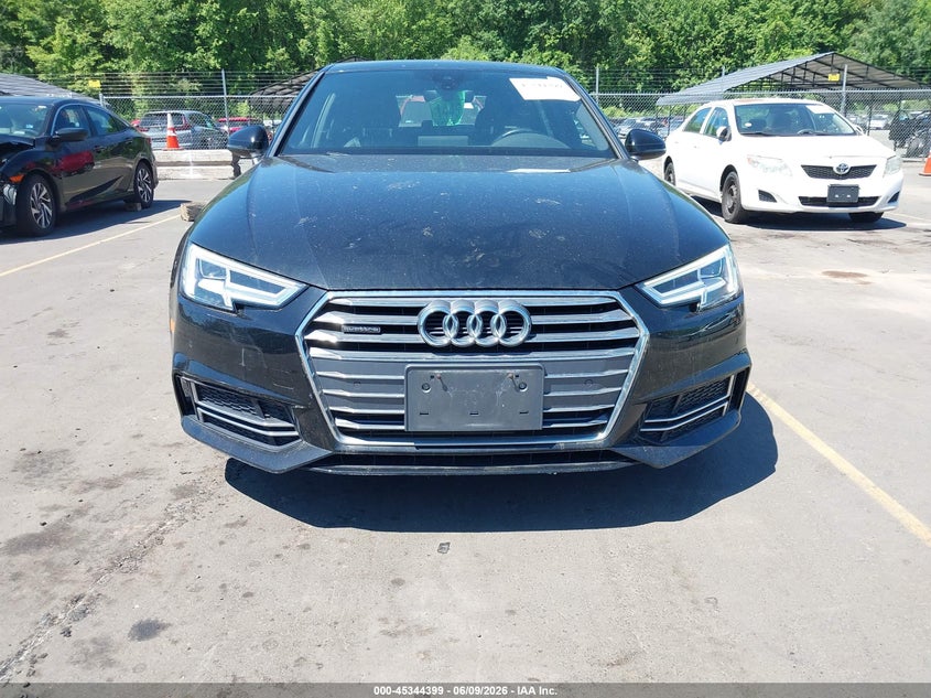 VIN WAUPNAF43HN063816 2017 AUDI A4 PREMIUM PLUS