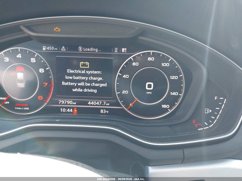 VIN WAUPNAF43HN063816 2017 AUDI A4 PREMIUM PLUS