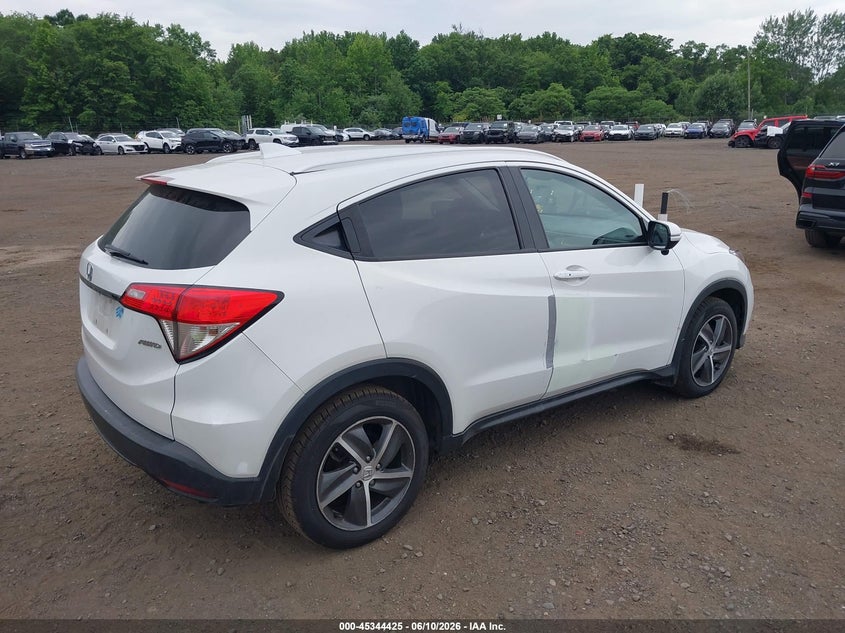 2021 Honda Hr-V Awd Ex VIN: 3CZRU6H53MM734918 Lot: 45344425