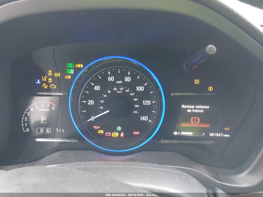 2021 Honda Hr-V Awd Ex VIN: 3CZRU6H53MM734918 Lot: 45344425