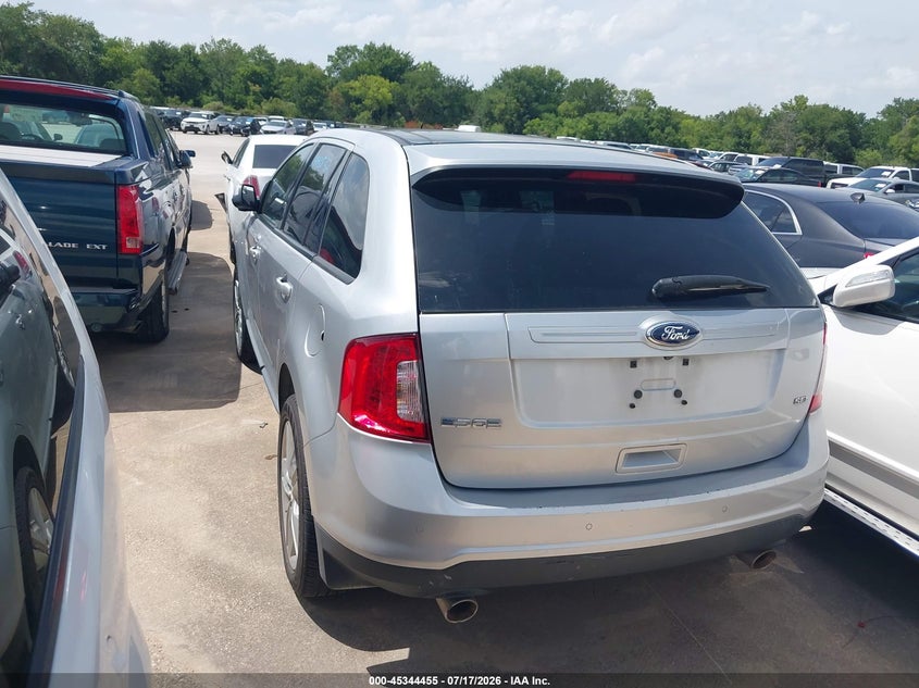 Vin: 2fmdk3jc9cba61559, lot: 45842402, ford edge sel 20123