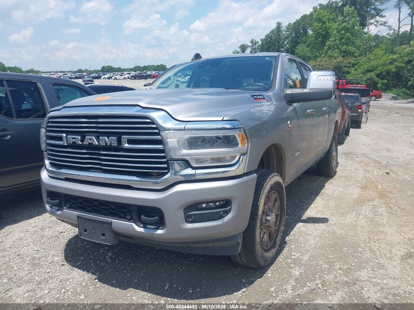 Vin: 3c6ur5fl5rg402408, lot: 45842440, ram 2500 laramie  4x4 6'4 box 20242