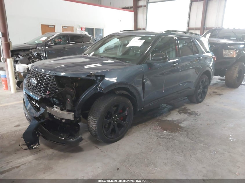Vin: 1fm5k8gc6lga79342, lot: 45842446, ford explorer st 20202