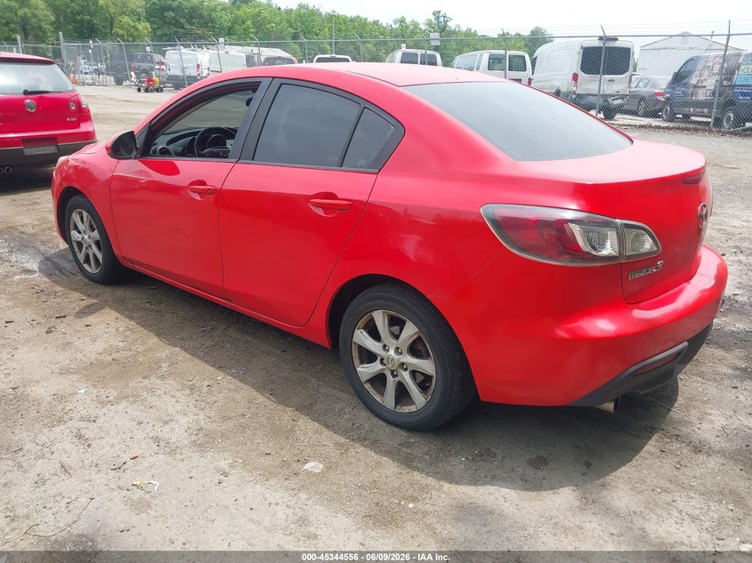 Vin: jm1bl1vgxb1375967, lot: 45842503, mazda mazda3 i touring 20113