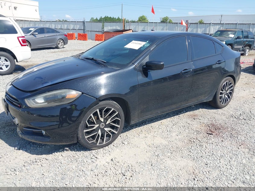 Vin: 1c3cdfbb4ed907924, lot: 45842528, dodge dart sxt 20142
