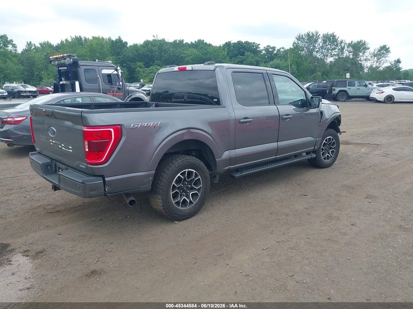 VIN 1FTEW1EP5MFA44823 2021 FORD F-150 XLT