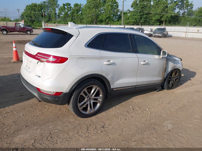 Vin: 5lmtj2ah0fuj28601, lot: 45842540, lincoln mkc 20154