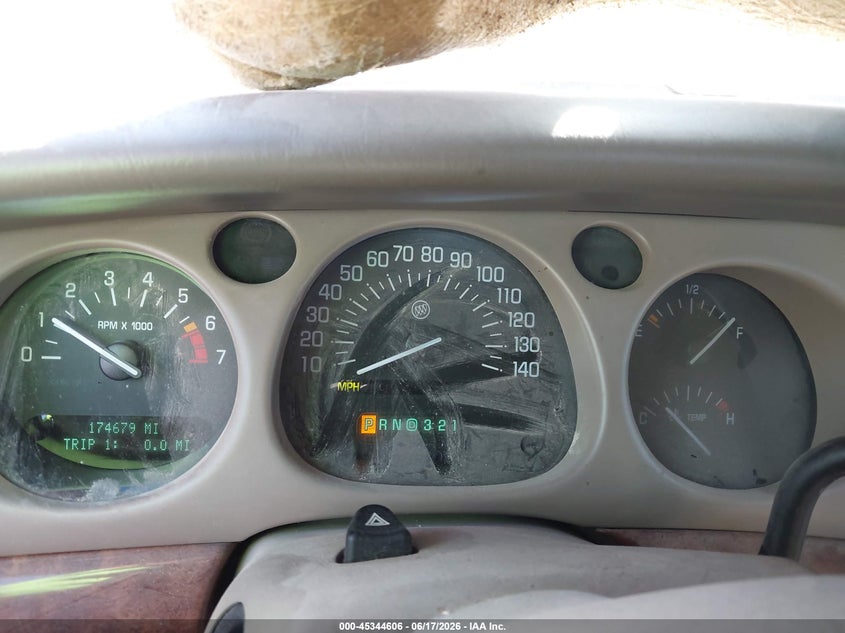 2000 Buick Lesabre Limited VIN: 1G4HR54K9YU295911 Lot: 45344606