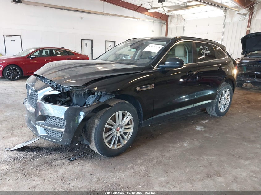 Vin: sadck2gx8ja290431, lot: 45842580, jaguar f-pace 30t prestige 20182