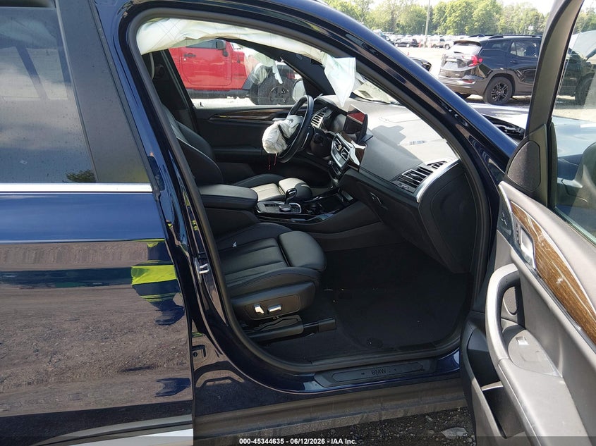 2022 BMW X3 SPORT UTILITY VEHICLE 2.0L I-4 DI, DOHC, VVT, TURBO, 248HP