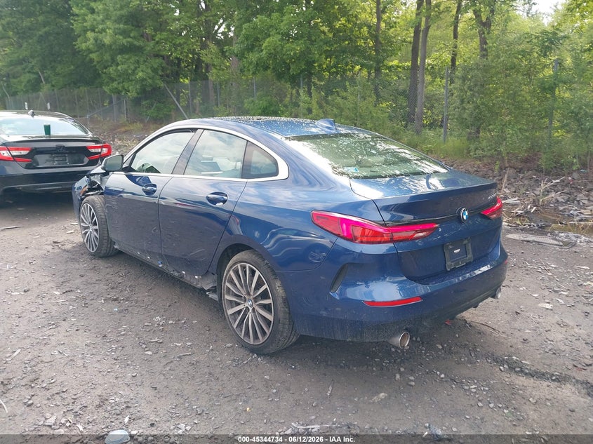 Vin: wba53ak03n7l42022, lot: 45842681, bmw 228 gran coupe i sdrive 20223