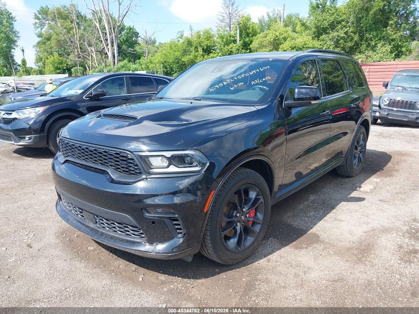 Vin: 1c4sdjct5pc694654, lot: 45842729, dodge durango r/t plus awd 20232