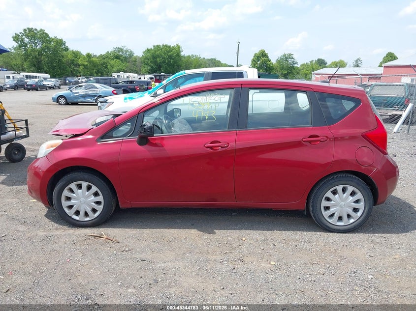 2016 NISSAN VERSA HATCHBACK 1.6L I-4 DOHC, VVT, 109HP