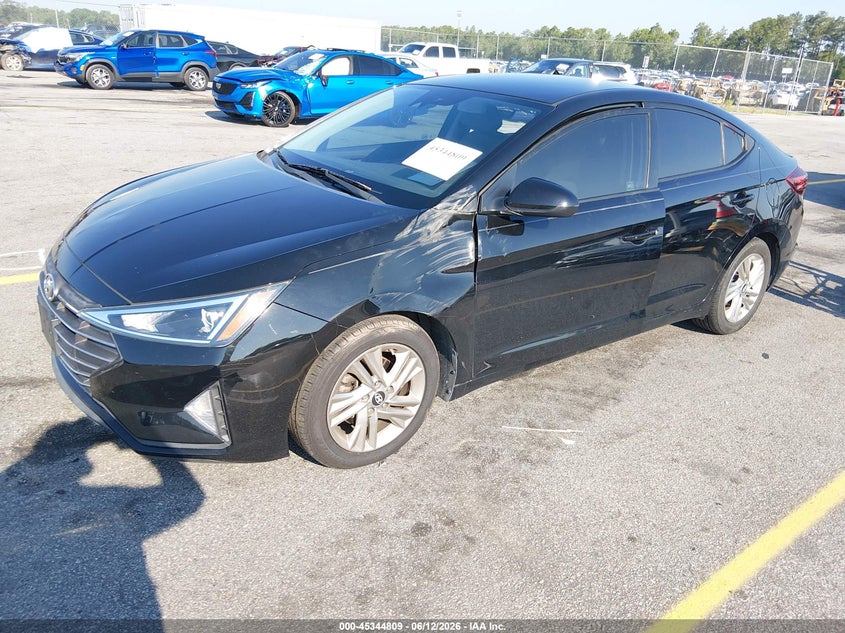 2019 Hyundai Elantra Sel 5NPD84LF5KH448161 photo 1