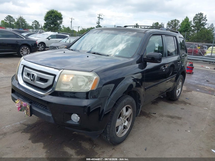 2010 Honda Pilot Ex-L 5FNYF3H54AB005241 photo 1