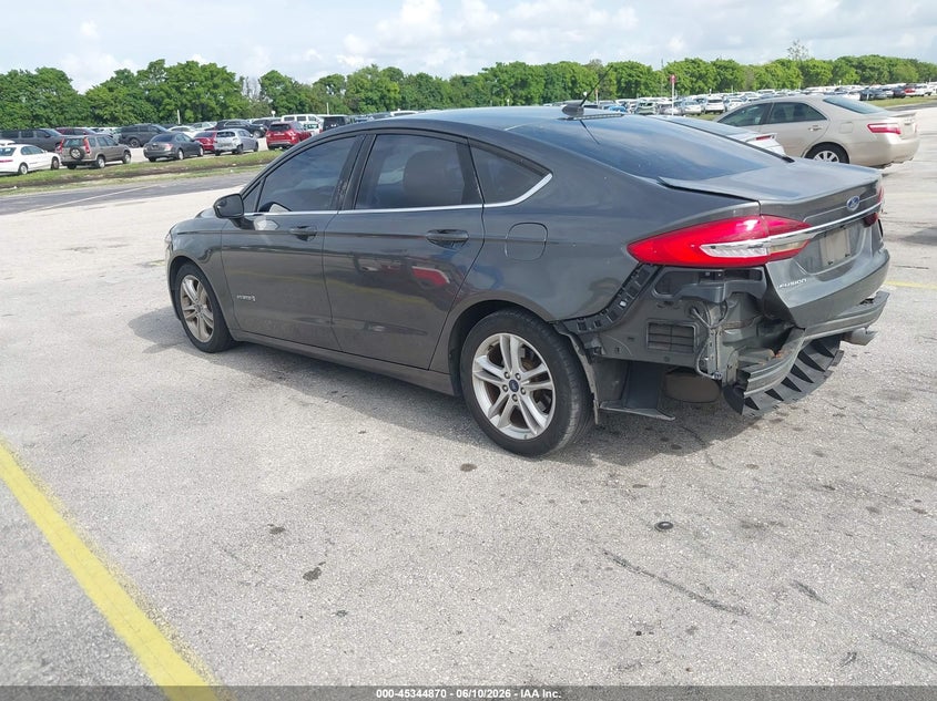 2018 FORD FUSION SEDAN 2.0L I-4 DOHC, VVT, 141HP