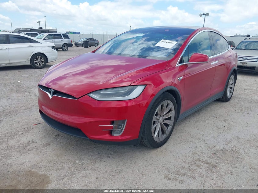 Vin: 5yjxcbe24gf006312, lot: 45842845, tesla model x 60d/70d/75d/90d/p100d 20162