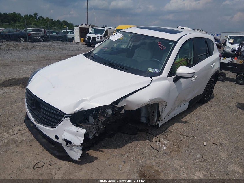 2016 Mazda Cx-5 Grand Touring JM3KE4DY6G0876042 photo 1
