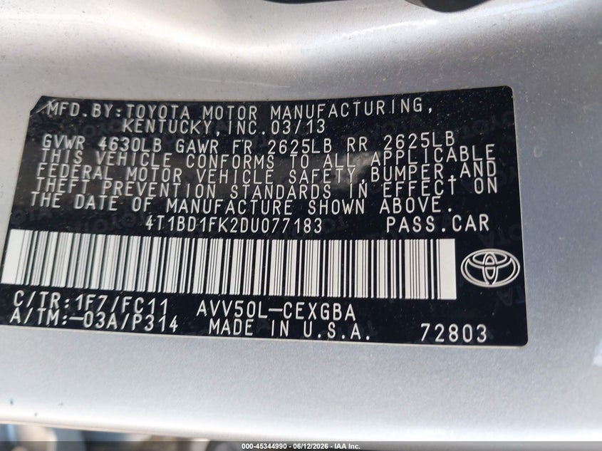 AtlanticExpress - Toyota Camry Hybrid