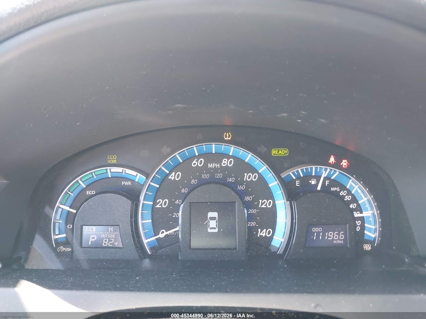 2013 TOYOTA CAMRY HYBRID auction photo 7
