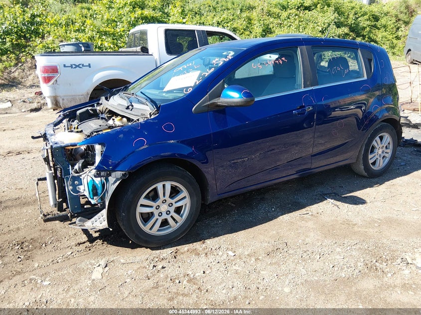 2014 CHEVROLET SONIC HATCHBACK 1.8L I-4 DOHC, VVT, 138HP