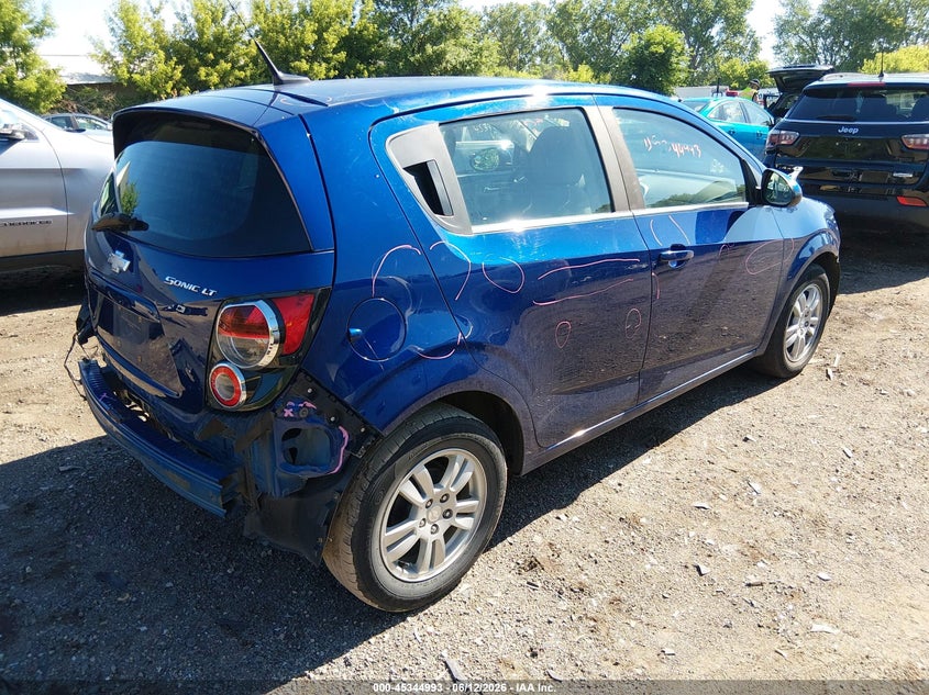 2014 CHEVROLET SONIC HATCHBACK 1.8L I-4 DOHC, VVT, 138HP