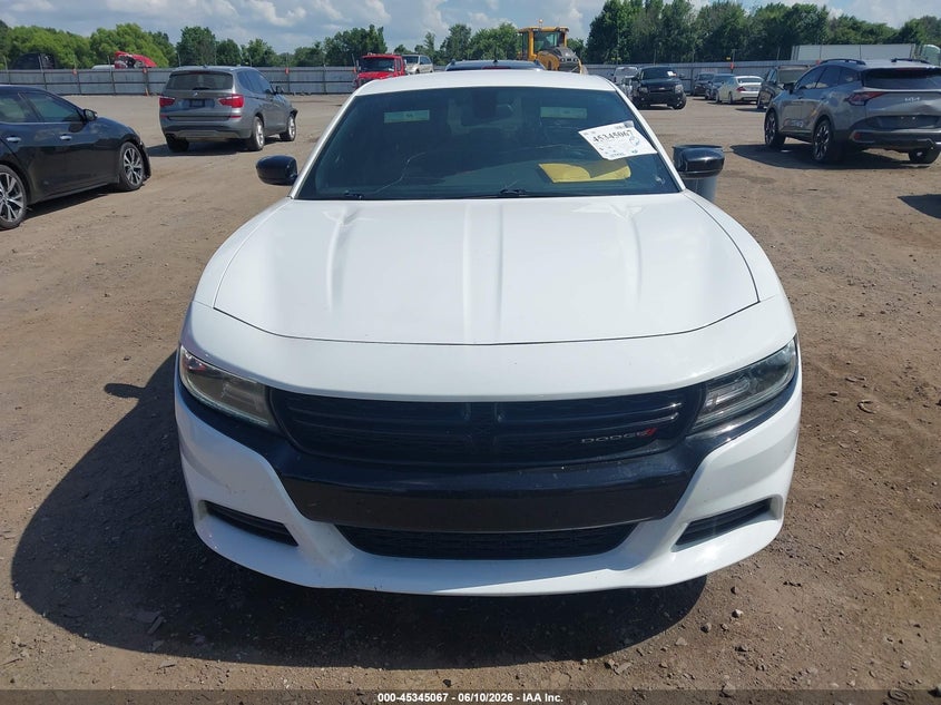 2019 Dodge Charger Sxt Rwd VIN: 2C3CDXBG8KH553826 Lot: 45345067