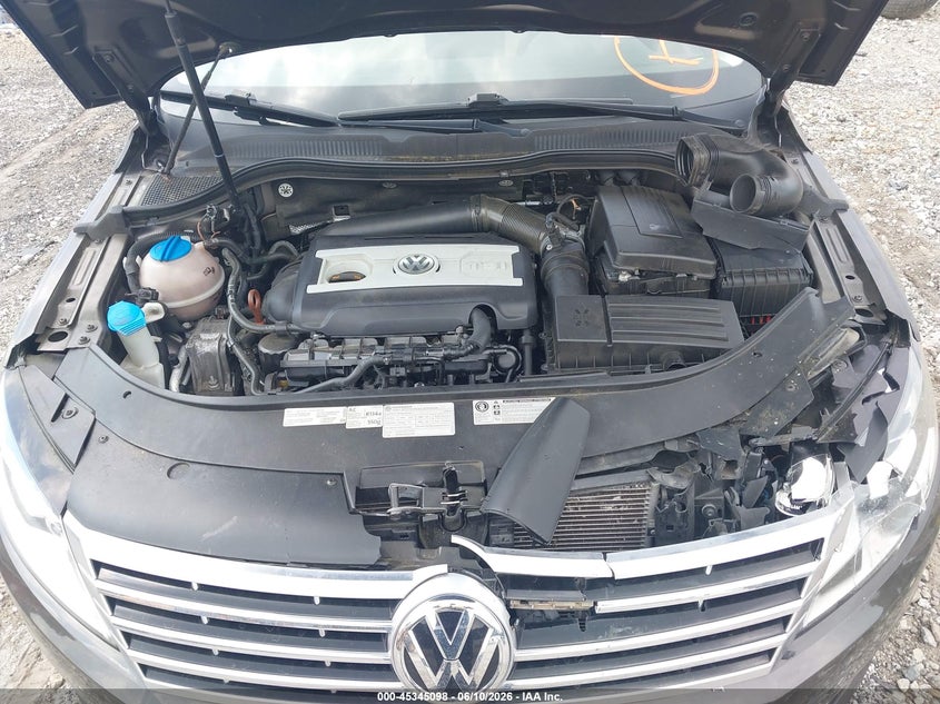 2013 Volkswagen Cc 2.0T Sport VIN: WVWAP7AN9DE520239 Lot: 45345098
