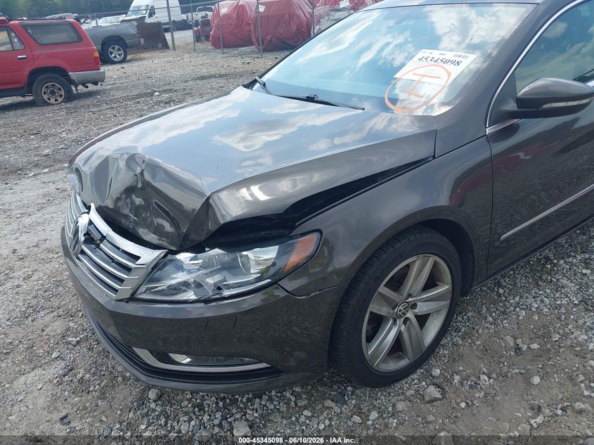 2013 Volkswagen Cc 2.0T Sport VIN: WVWAP7AN9DE520239 Lot: 45345098