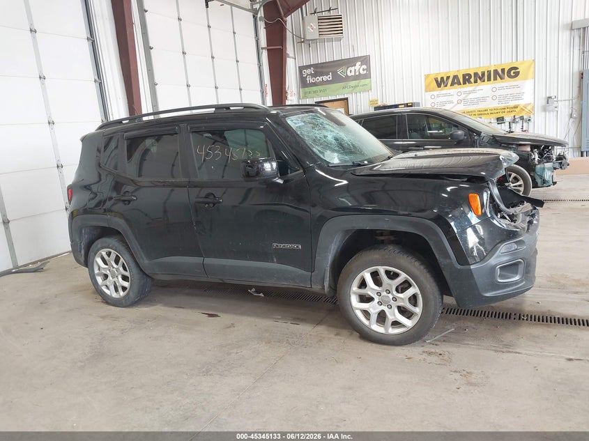 2017 Jeep Renegade Latitude 4X4 VIN: ZACCJBBB7HPF69065 Lot: 45345133