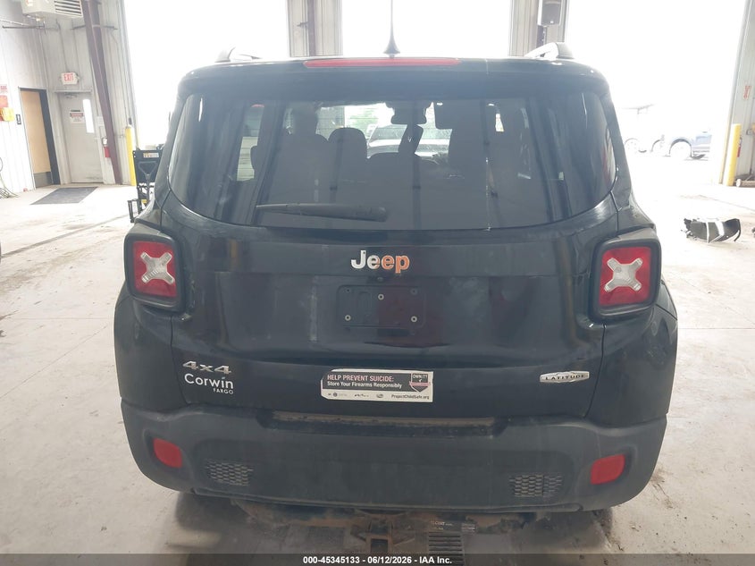 2017 Jeep Renegade Latitude 4X4 VIN: ZACCJBBB7HPF69065 Lot: 45345133
