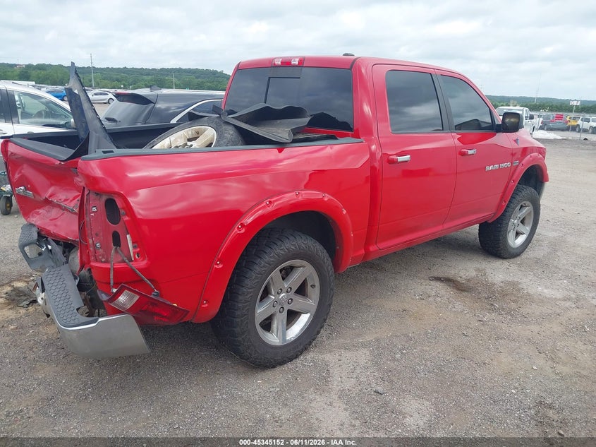 Vin: 1c6rd7lt1cs167753, lot: 45843098, ram 1500 slt 20124
