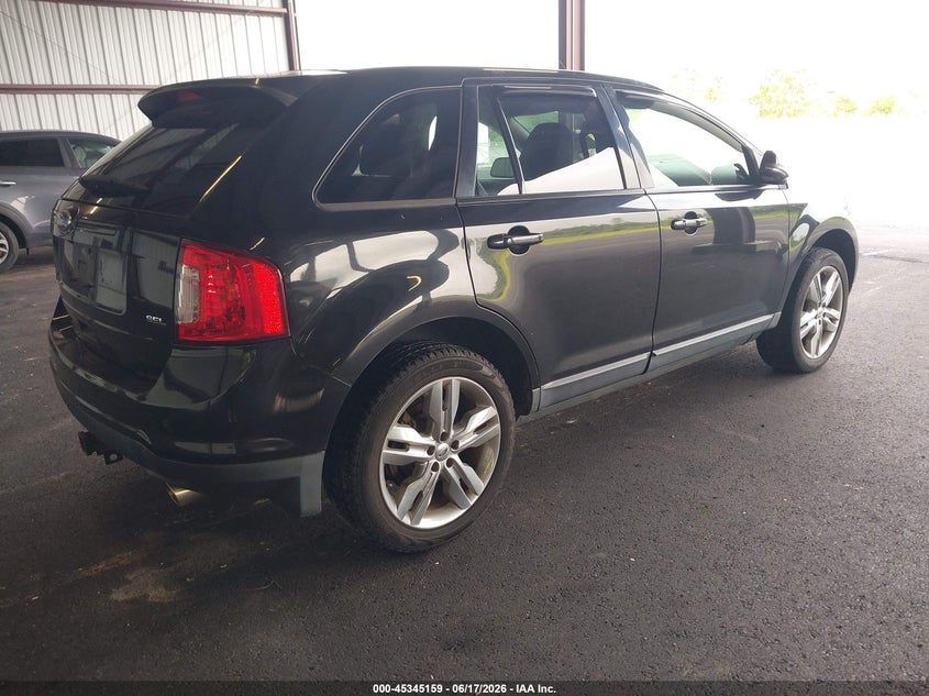Vin: 2fmdk3jc6cba53533, lot: 45843106, ford edge sel 20124