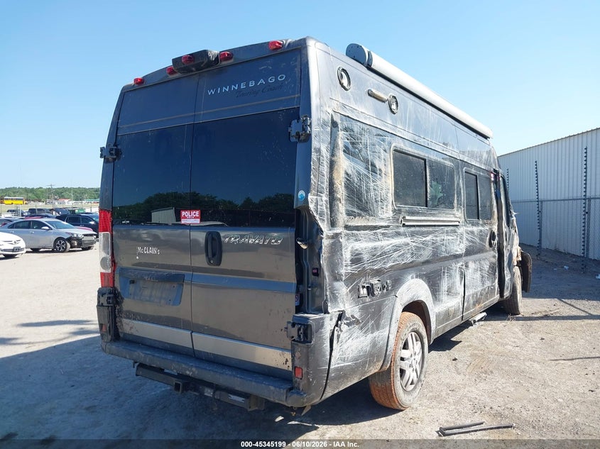 Vin: 3c6urvjd9fe514510, lot: 45843146, ram promaster 3500 high roof 20154