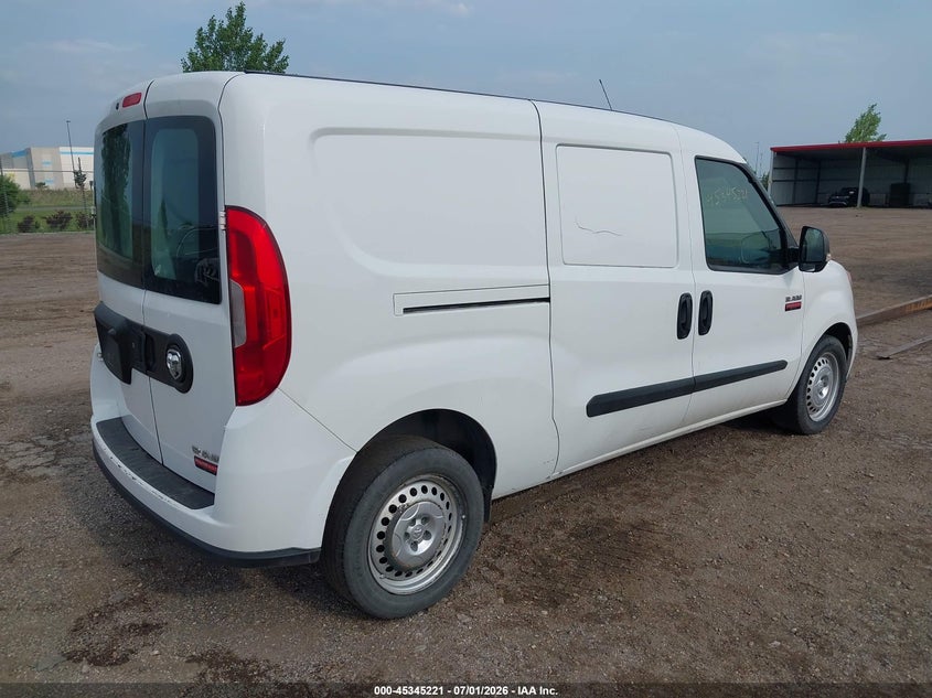 Vin: zfbhrfab3n6w54221, lot: 45843168, ram promaster city cargo van 20224