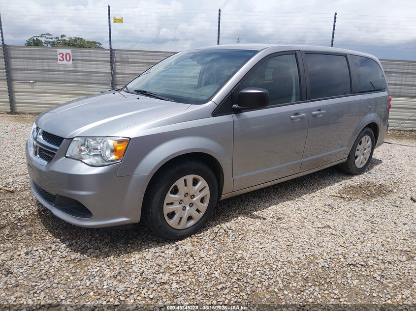 Vin: 2c4rdgbg7jr323998, lot: 45843175, dodge grand caravan se 20182