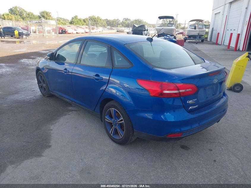 2018 FORD FOCUS SEDAN 1.0L I-3 DI, DOHC, VVT, TURBO, 123HP