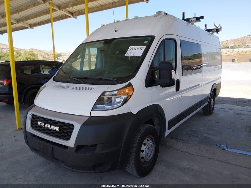 2021 Ram Promaster 3500 Cargo Van High Roof 159 Wb Ext 3C6MRVJG5ME551352 photo 1