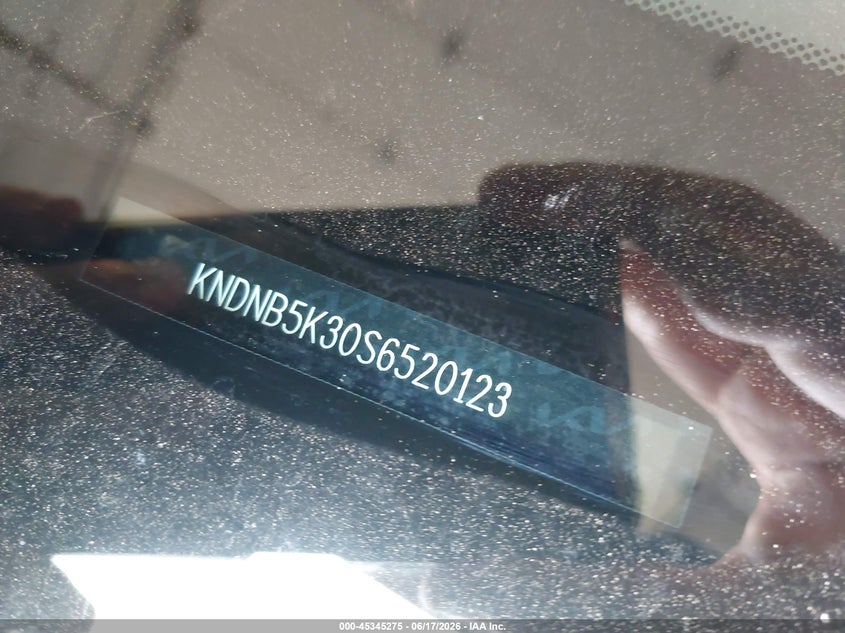 2025 Kia Carnival Mpv Lxs VIN: KNDNB5K30S6520123 Lot: 45345275