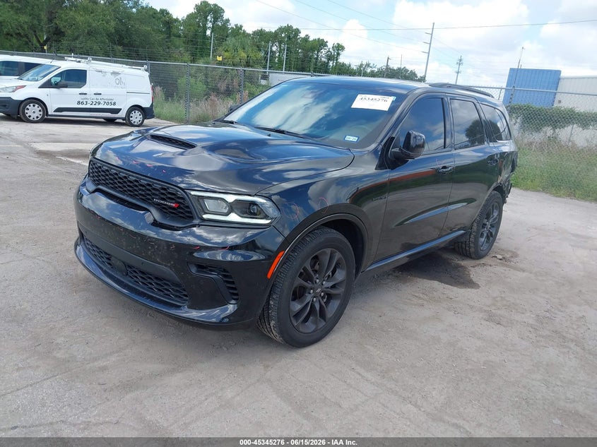 Vin: 1c4sdjct9rc144666, lot: 45843223, dodge durango r/t plus awd 20242