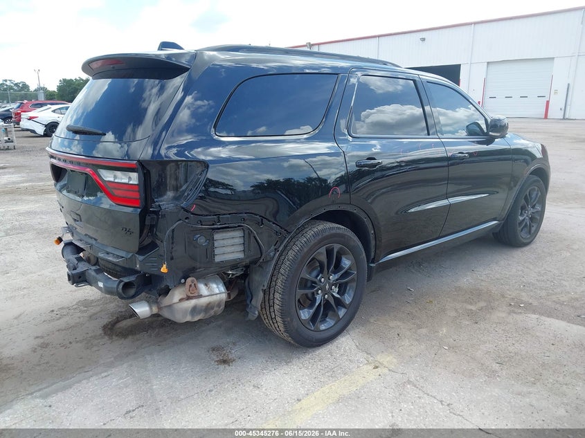 Vin: 1c4sdjct9rc144666, lot: 45843223, dodge durango r/t plus awd 20244