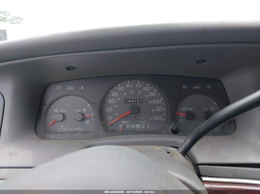 2000 Mercury Grand Marquis Gs VIN: 2MEFM74W2YX714424 Lot: 45345468